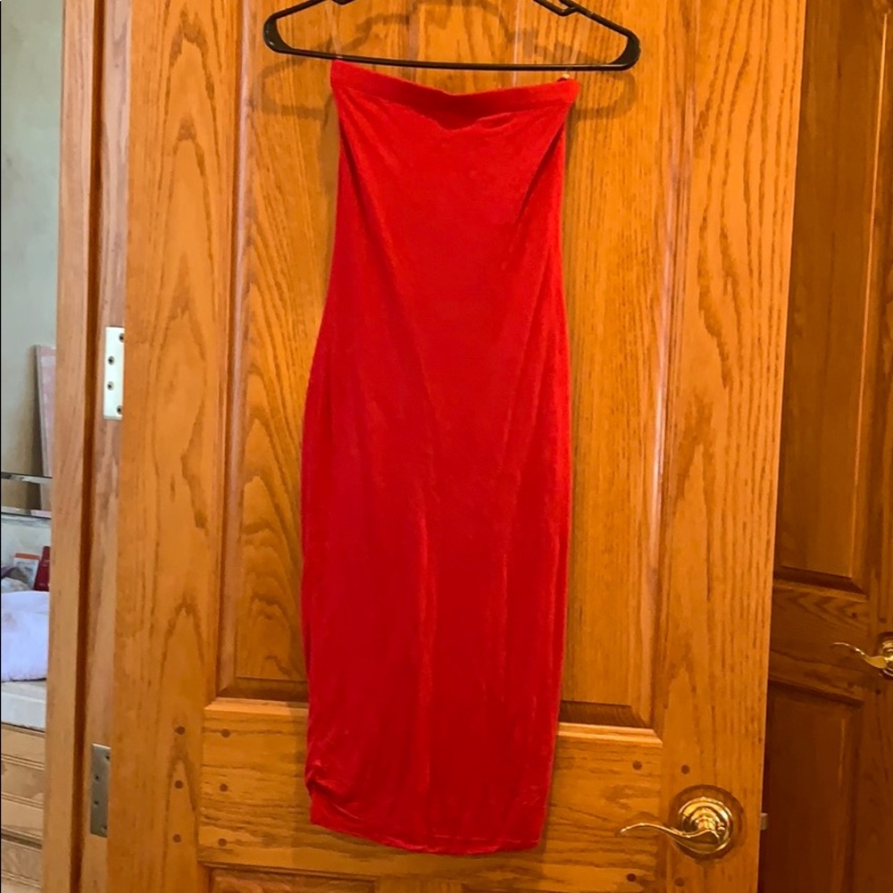 FashionNova Strapless Dress